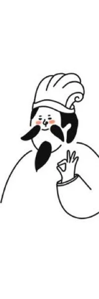 借東風吉祥物：笑著比 OK