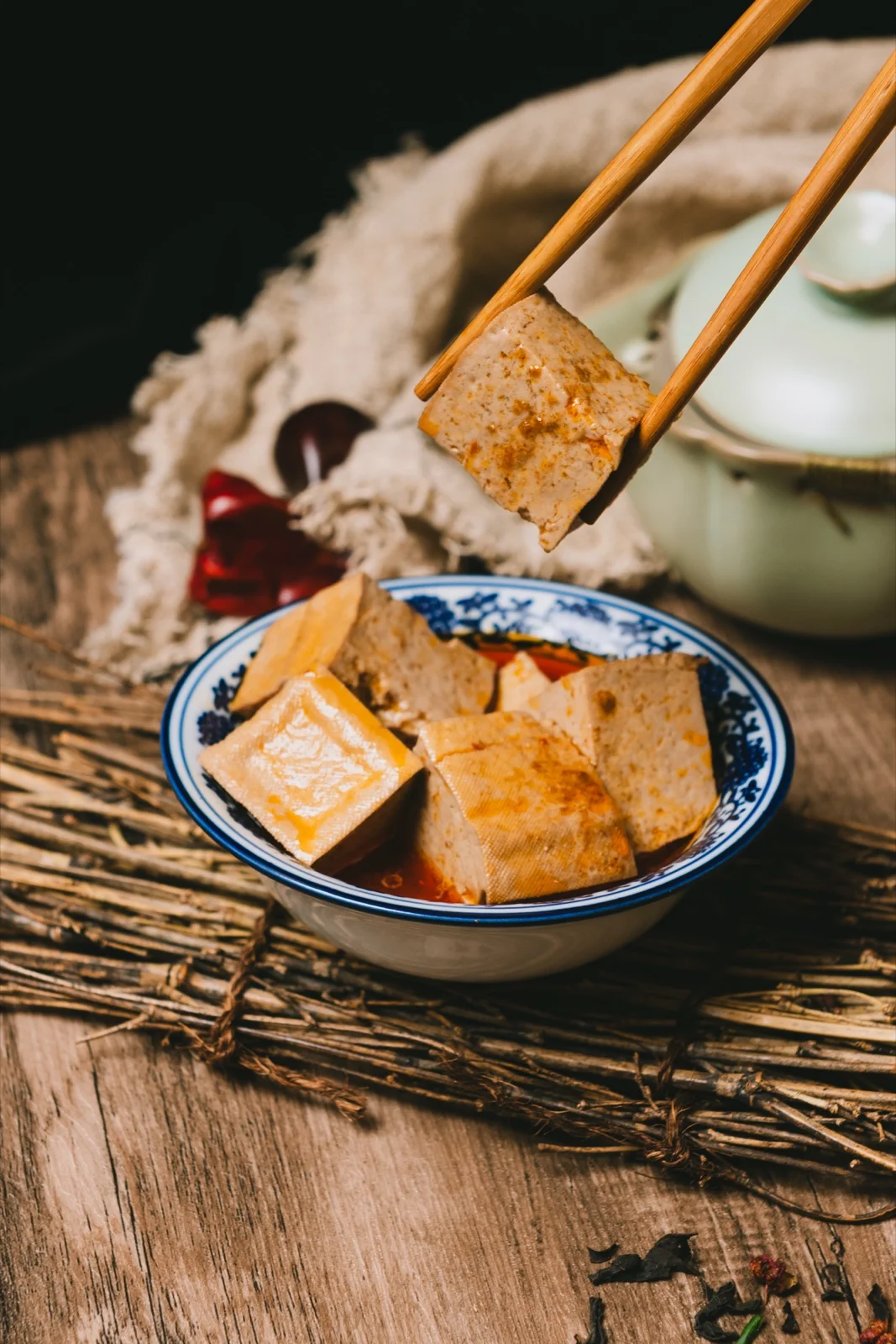 招牌豆腐鍋 動作鏡頭