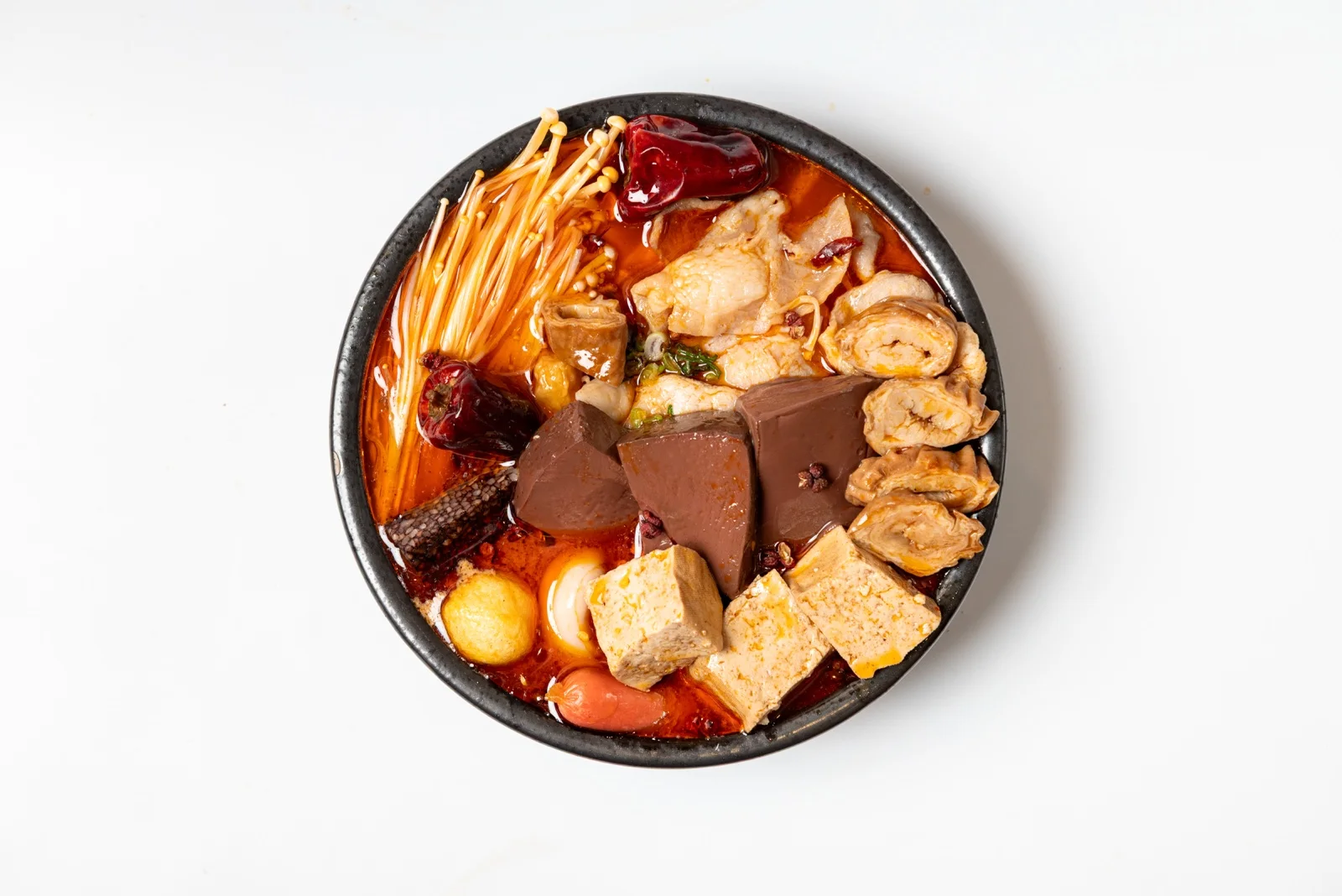 鴨血臭豆腐鍋